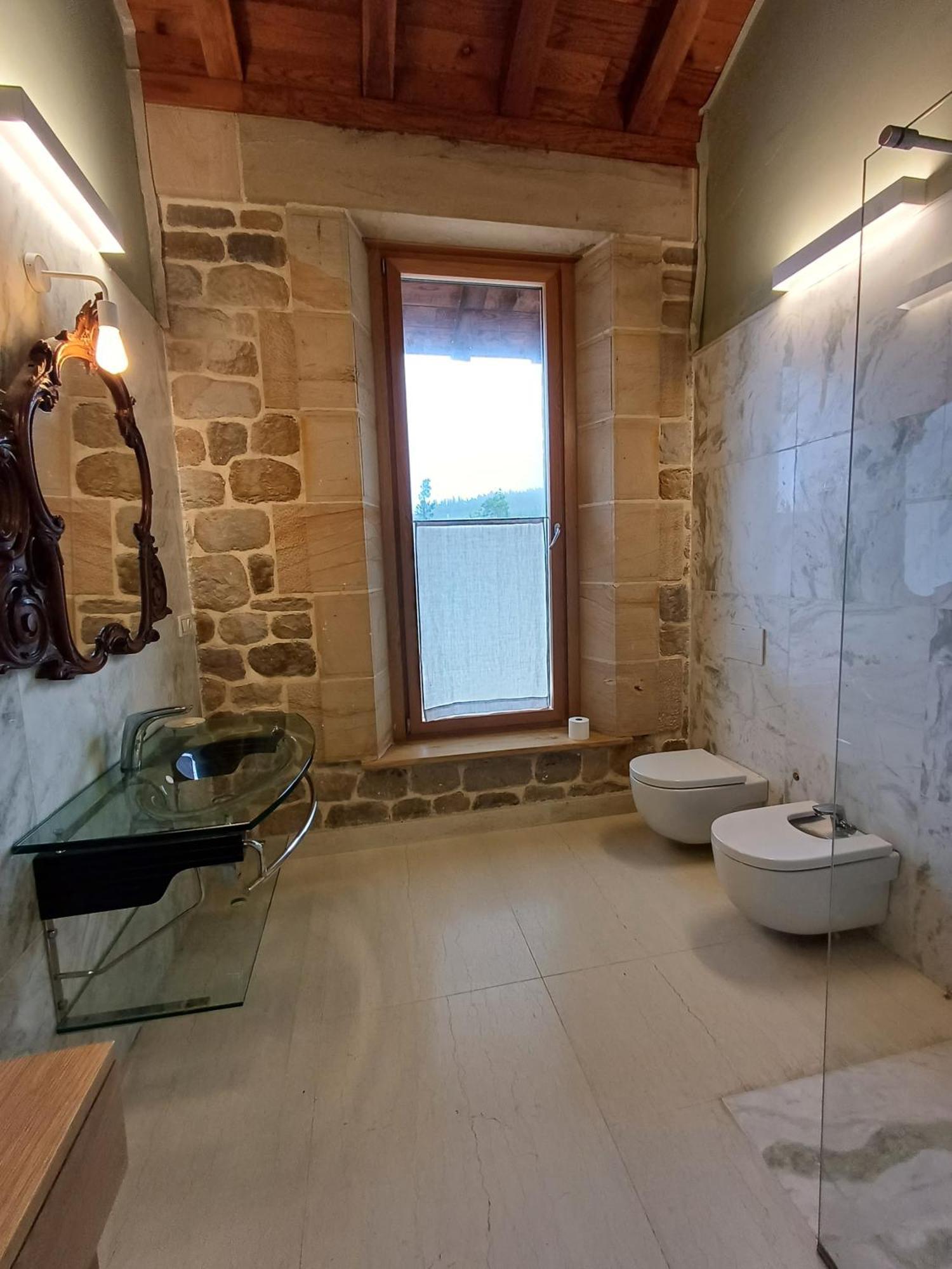 Amplio Apartamento Con Jardin En Villa Haritza Con Vistas Al Mar Ea ภายนอก รูปภาพ