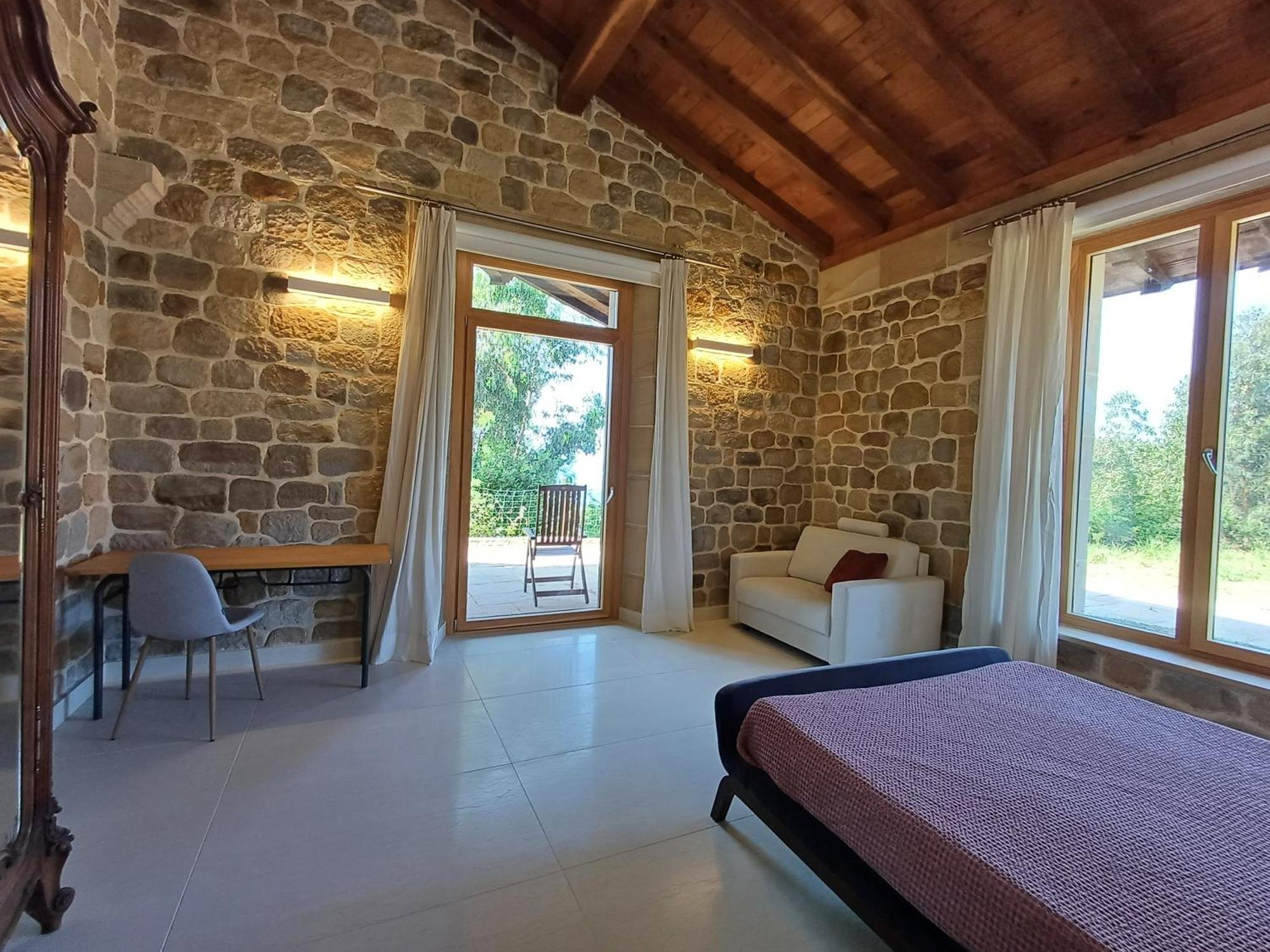 Amplio Apartamento Con Jardin En Villa Haritza Con Vistas Al Mar Ea ภายนอก รูปภาพ